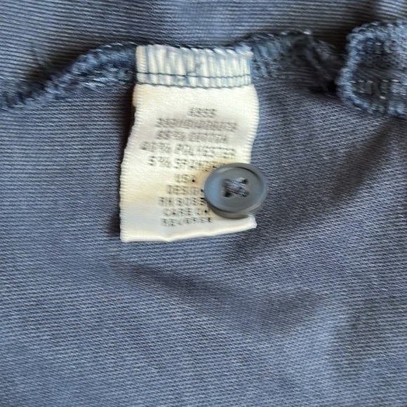 Miller Lite Beer Embroidered Work Wear Blue Polo Shirt Thrashed Medium - Picture 8 of 9